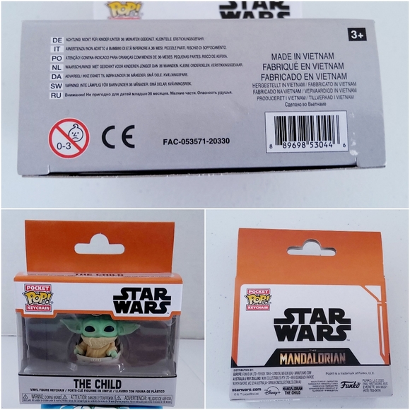 Fucko Star Wars The Child pocket pop Keychain (New) - Picture 5 of 5